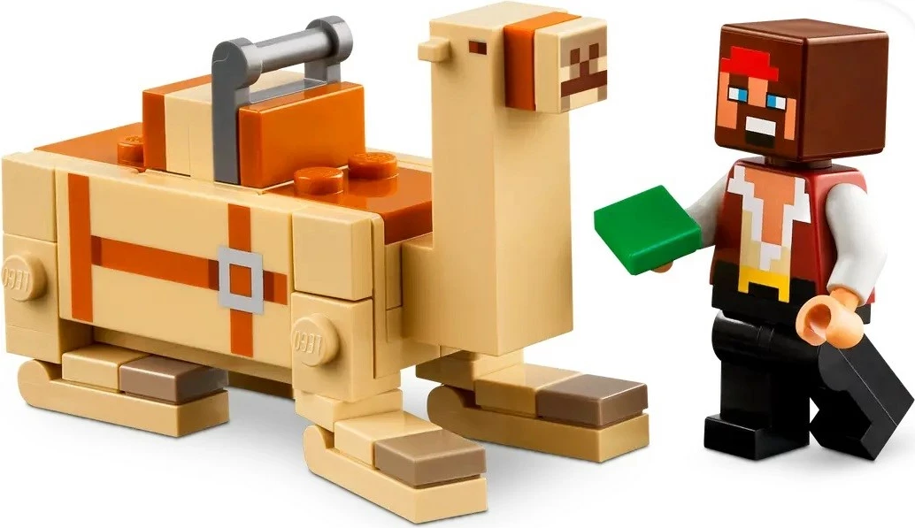 Set LEGO Minecraft 21259 The Pirate Ship Voyage, 166 pjesë