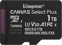 Kartë memorie microSD Kingston Canvas Select Plus 1TB, 150MB/s, SDXC