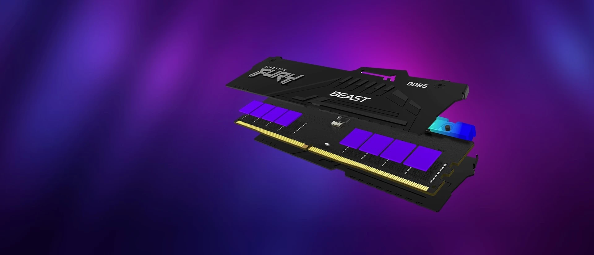RAM Memorje Kingston FURY Beast 32GB DDR5 5200MT/s RGB