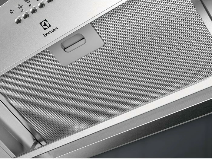 Aspirator i integrueshëm Electrolux LFG716X 53 cm, 580 m³/h (700 m³/h intensive), 3 shpejtësi, LED, Hob2Hood, Inox