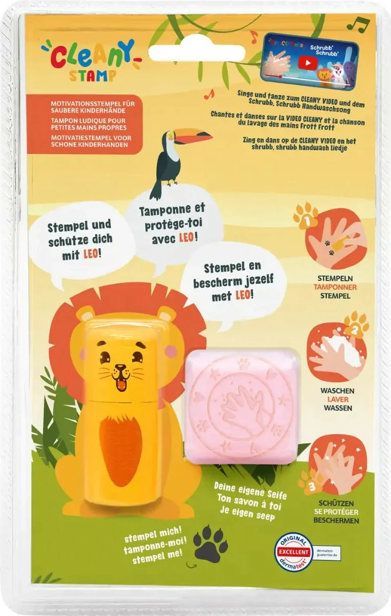 Vulë edukative COLOP Cleany, rrumbullakët, shumëngjyrëshe, për fëmijë