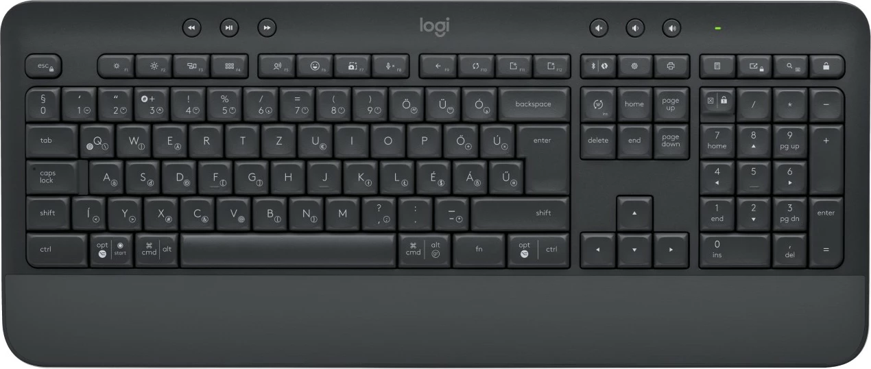 Tastierë me maus Logitech MK650 FOR BUSINESS, wireless, full-size, QWERTZ, e zezë