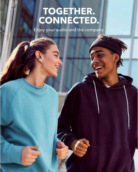 Kufje wireless Anker Soundcore C30i Bluetooth 5.3 IPX4 30h, të bardha
