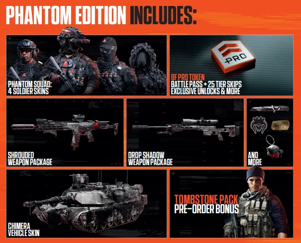 Lojë për PlayStation 5 Electronic Arts Battlefield 6 Phantom Edition, PEGI 16