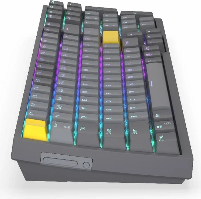 Tastierë mekanike Endorfy Celeris 1800, RGB, wireless, 96%, gri