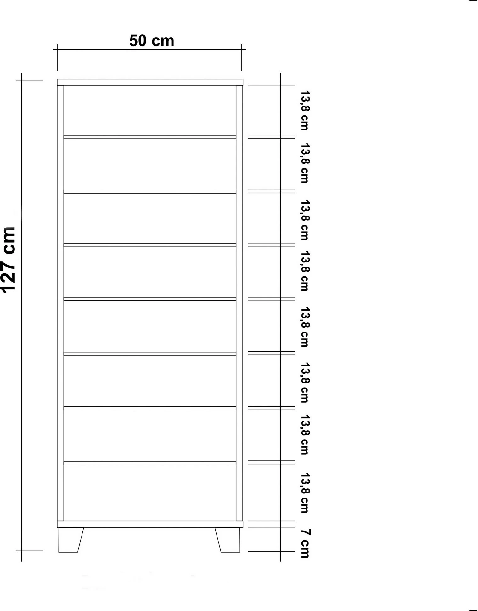 Dollap këpucësh Hanah Home, Filinta Cats, i bardhë
