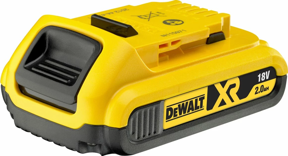 Bateri Dewalt XR DCB183 18V 2.0Ah Li-Ion, e verdhë