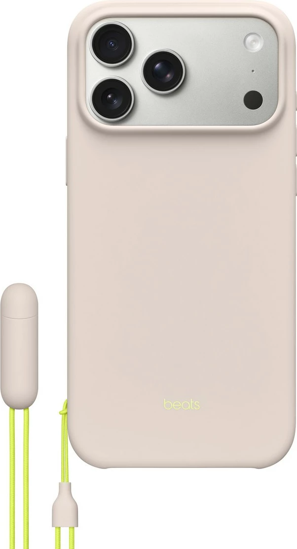 Mbështjellës Beats Kickstand për iPhone 17 Pro Max me MagSafe dhe kontroll të kamerës, kalkstein