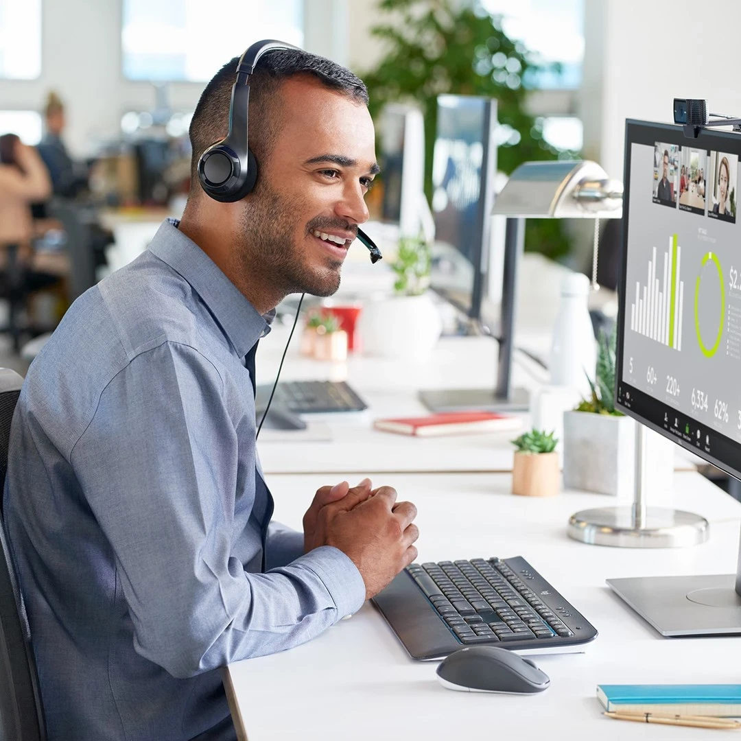 Kufje Logitech H390, të zeza