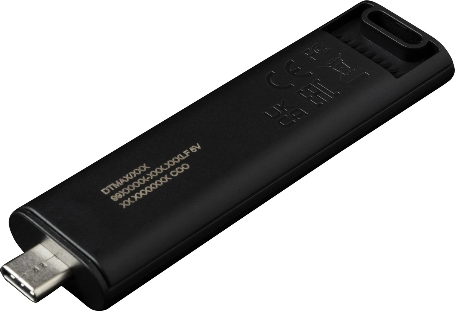 USB flash Kingston DataTraveler Max 512GB, USB 3.2 Gen 2, Type-C, e zezë
