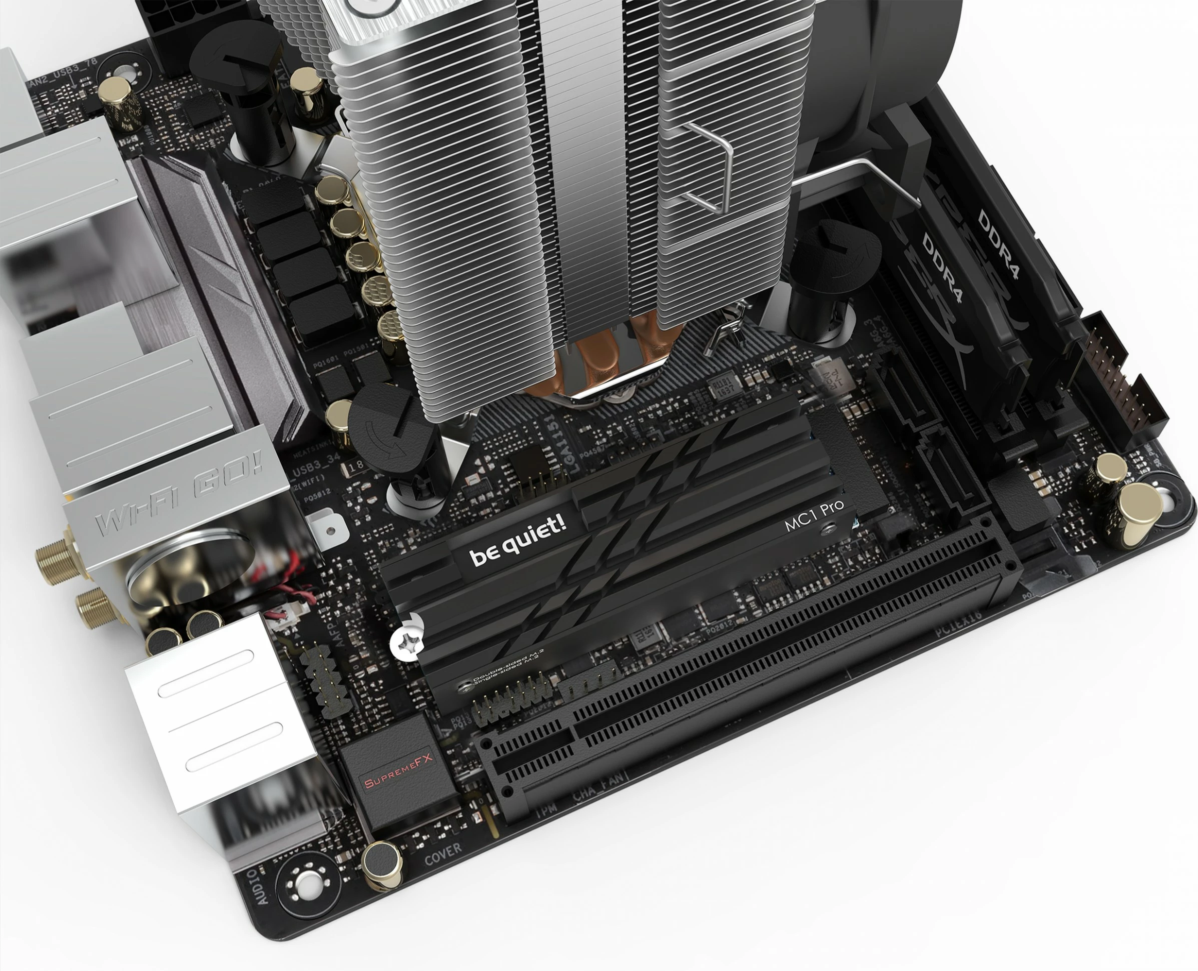 Radiator SSD be quiet! MC1 Pro, për M.2 2280, e zezë