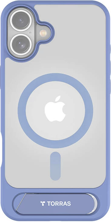 Mbështjellës Torras Pstand Series për iPhone 16, Blu
