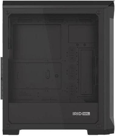 Kasë Genesis Irid 505 V2, Midi Tower, ATX/Micro ATX/Mini ITX, e zezë