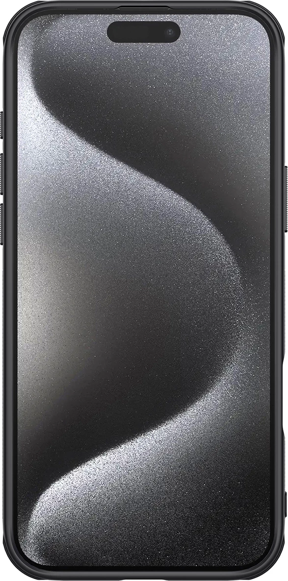 Mbështjellës Nillkin Super Frosted Shield Pro Magnetic Case për iPhone 16 Pro Max, i zi