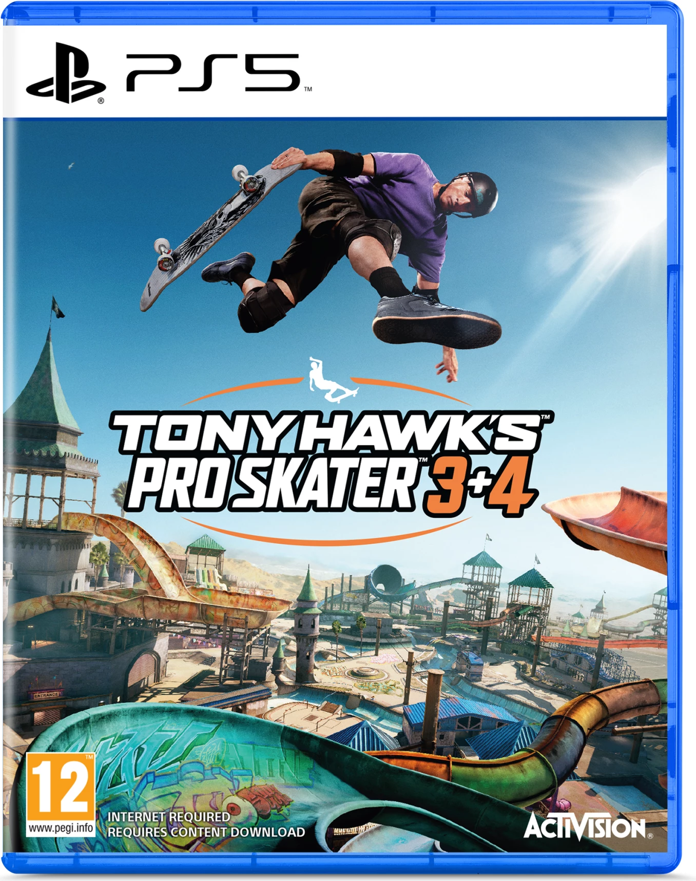 Lojë për PlayStation 5 Activision Blizzard Tony Hawk's Pro Skater 3 + 4, remastered, PEGI 12