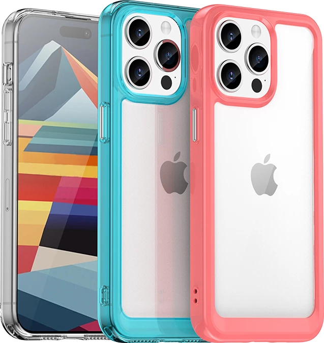 Mbështjellës Hurtel Outer Space Case për iPhone 15 Pro Max, i fortifikuar, i zi