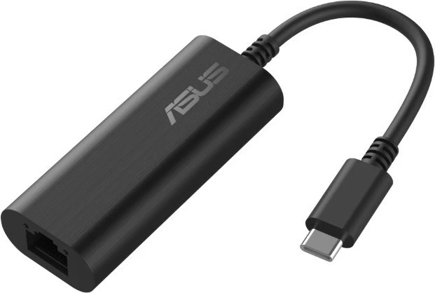 Adapter rrjeti ASUS USB-C2500 V2, USB-C në Ethernet 2.5G, i zi