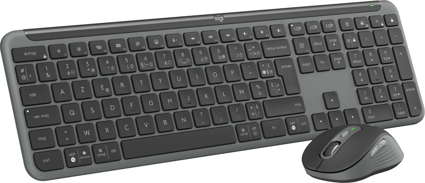 Tastierë dhe maus Logitech Signature Slim Combo MK950 për biznes, grafit