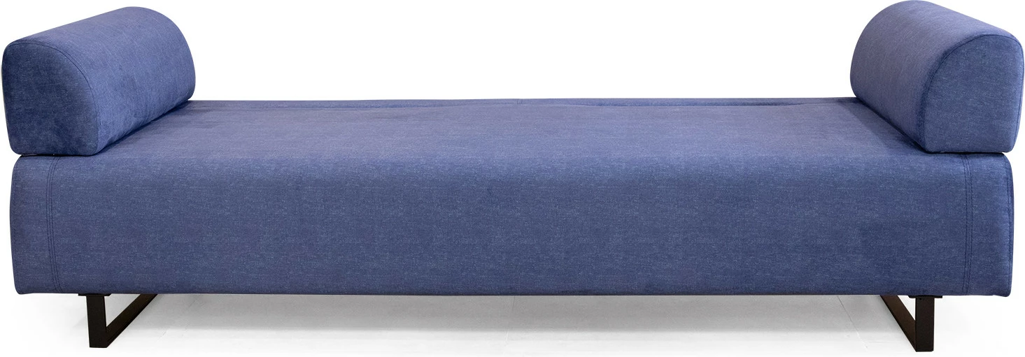 Divan-krevat treshe Infinity me tavolinë anësore, ngjyrë kaltër