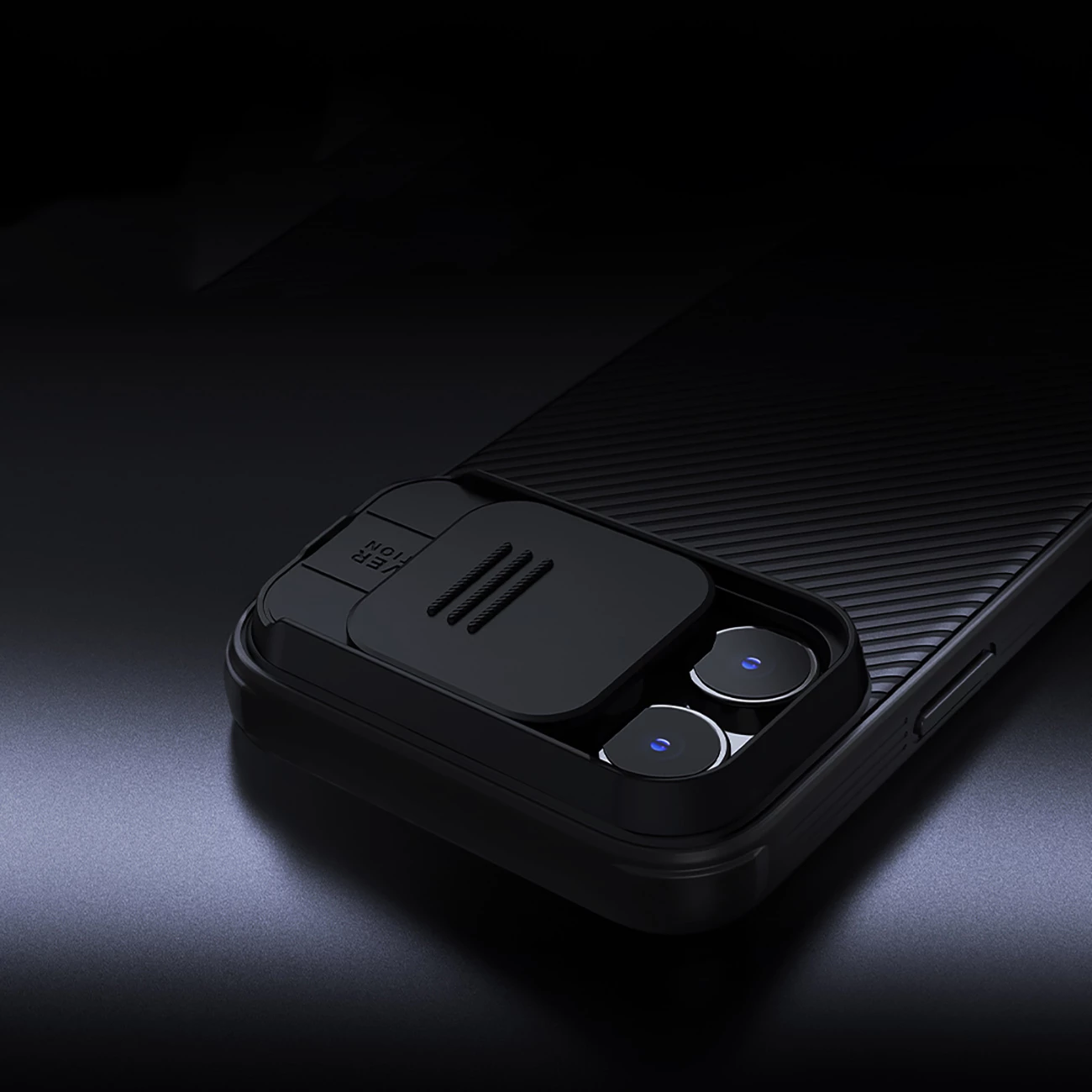 Mbështjellës Nillkin CamShield Pro Magnetic për iPhone 16 Pro Max, i zi