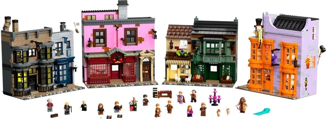 Set LEGO Harry Potter 75978 Diagon Alley, 5544 pjesë