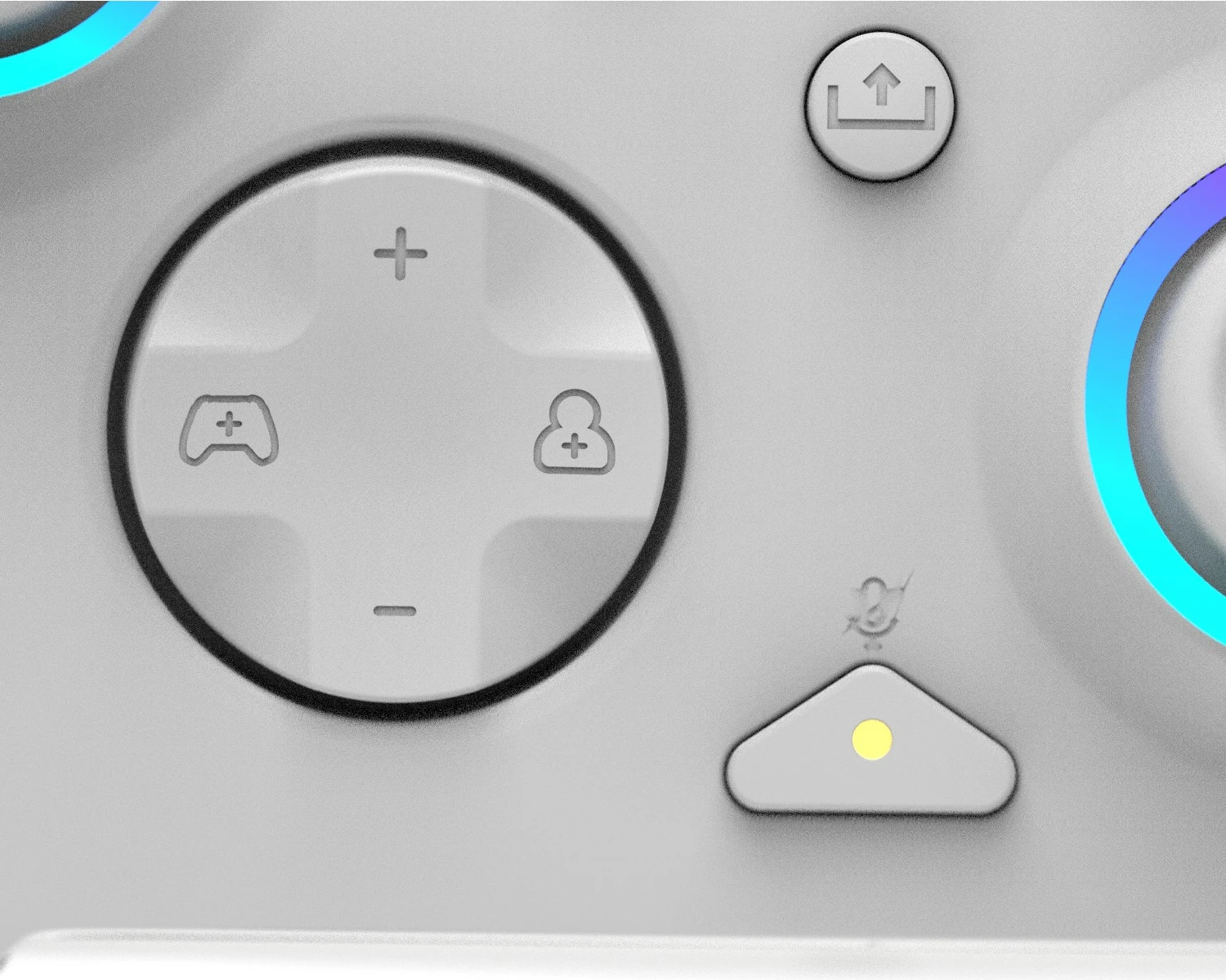 Gamepad PDP Afterglow Wave, Xbox Series X|S, PC, i bardhë