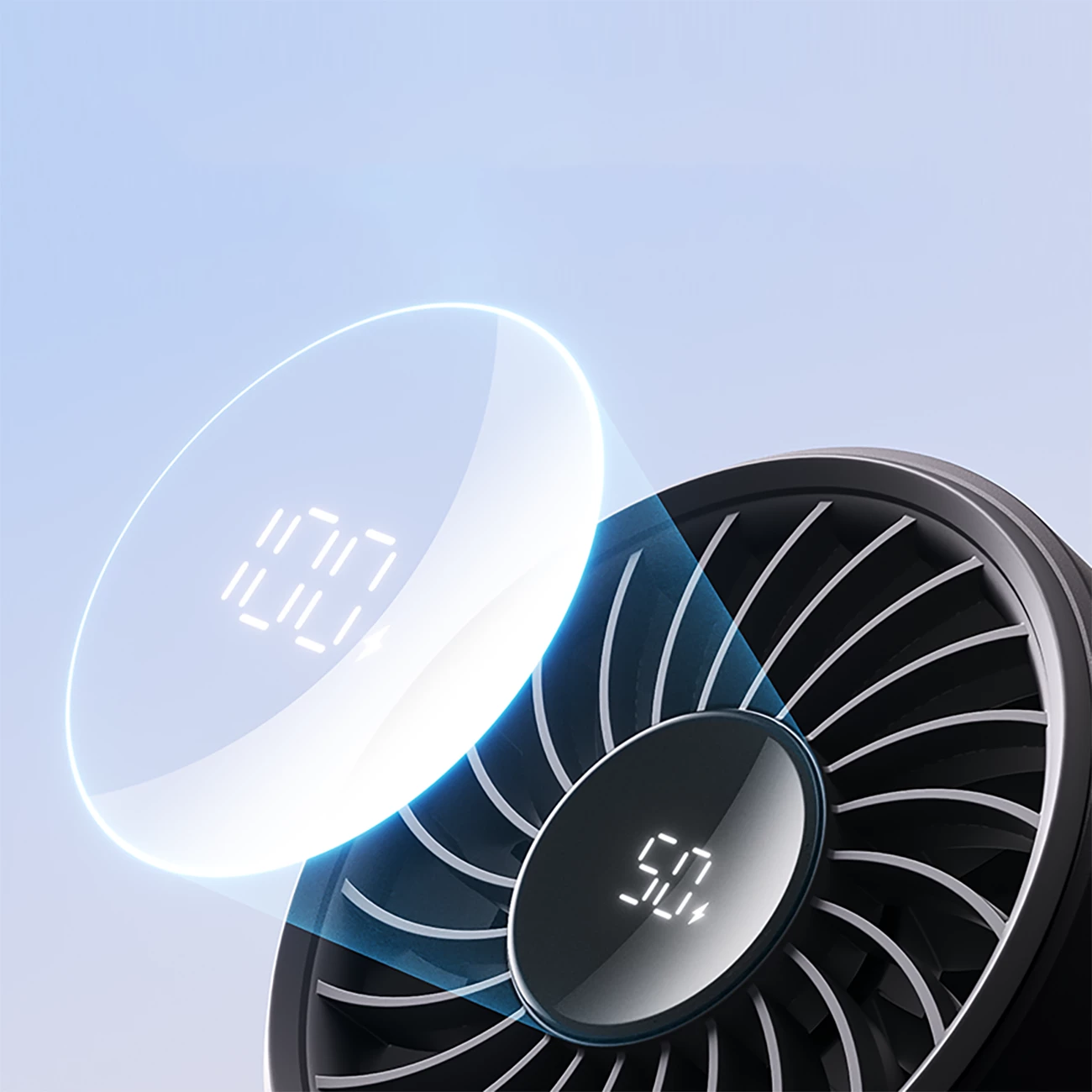Ventilator dore Jisulife Life7, 3600mAh, USB-C, i zi