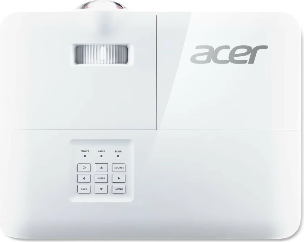Projektor Acer S1386WHN, 1280x800, 3600 lumen, 3D Ready, i bardhë