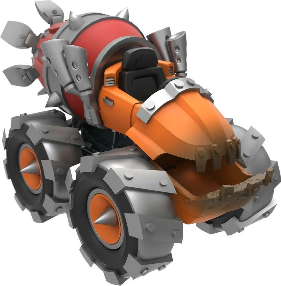 Aksesor për lojë Skylanders SuperChargers Thump Truck, Black, Grey, Orange, Red