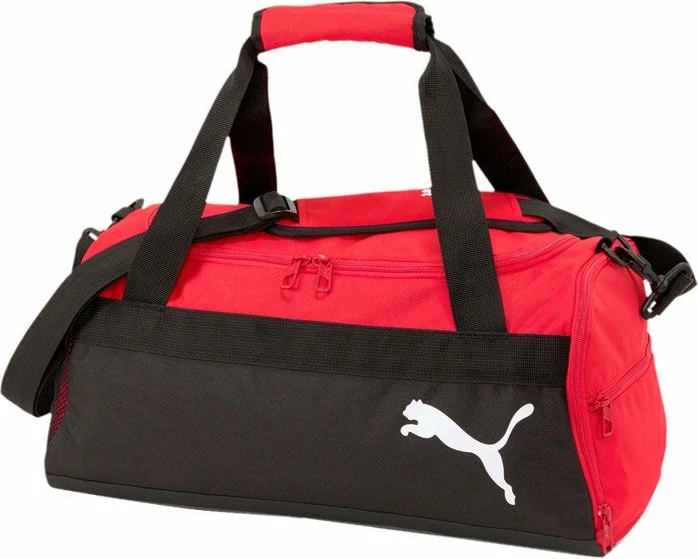 Çantë Puma për të rritur dhe fëmijë, e zezë me të kuqe