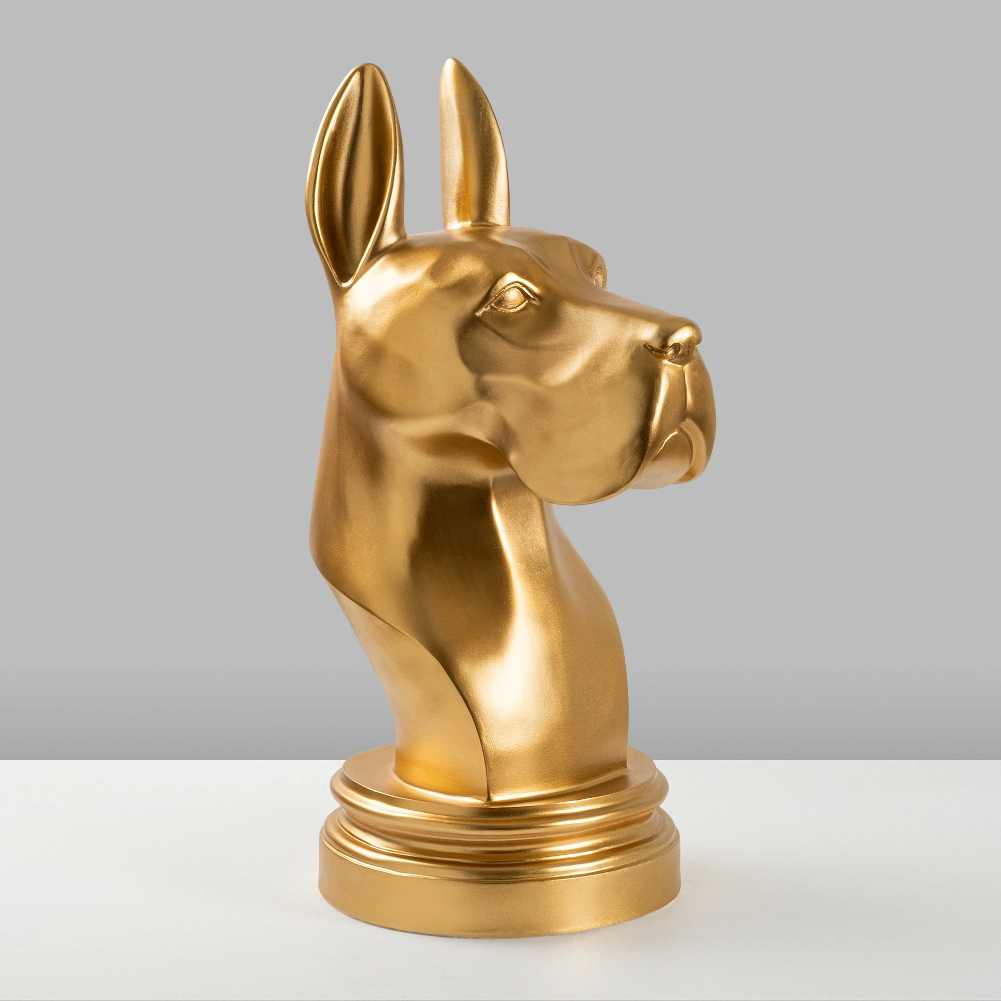 Objekt dekorativ Danua Dog, ngjyrë ari, Evila Originals, 29x34x65cm