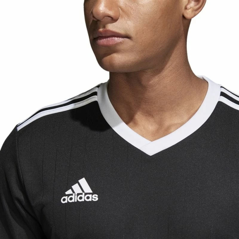 Fanellë futbolli për fëmijë adidas, e zezë