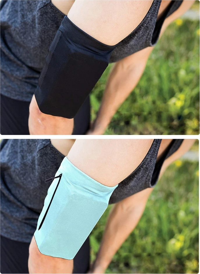 Mbështjellës për vrapim Hurtel, XL, për celular, rozë