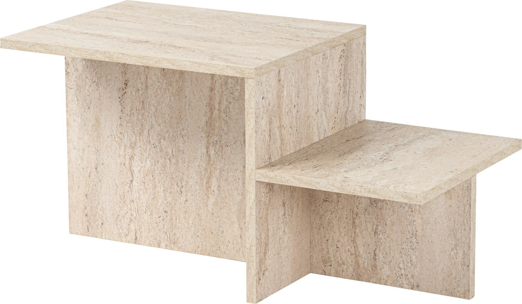 Tavolinë kafeje Nordure, Harmony, ngjyrë travertin