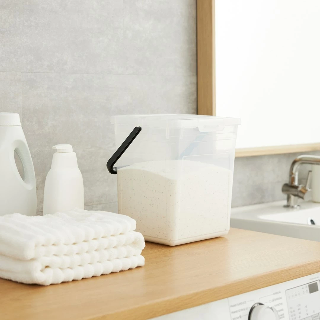 Kontejner detergjenti Rotho Basic, 9L, Transparent