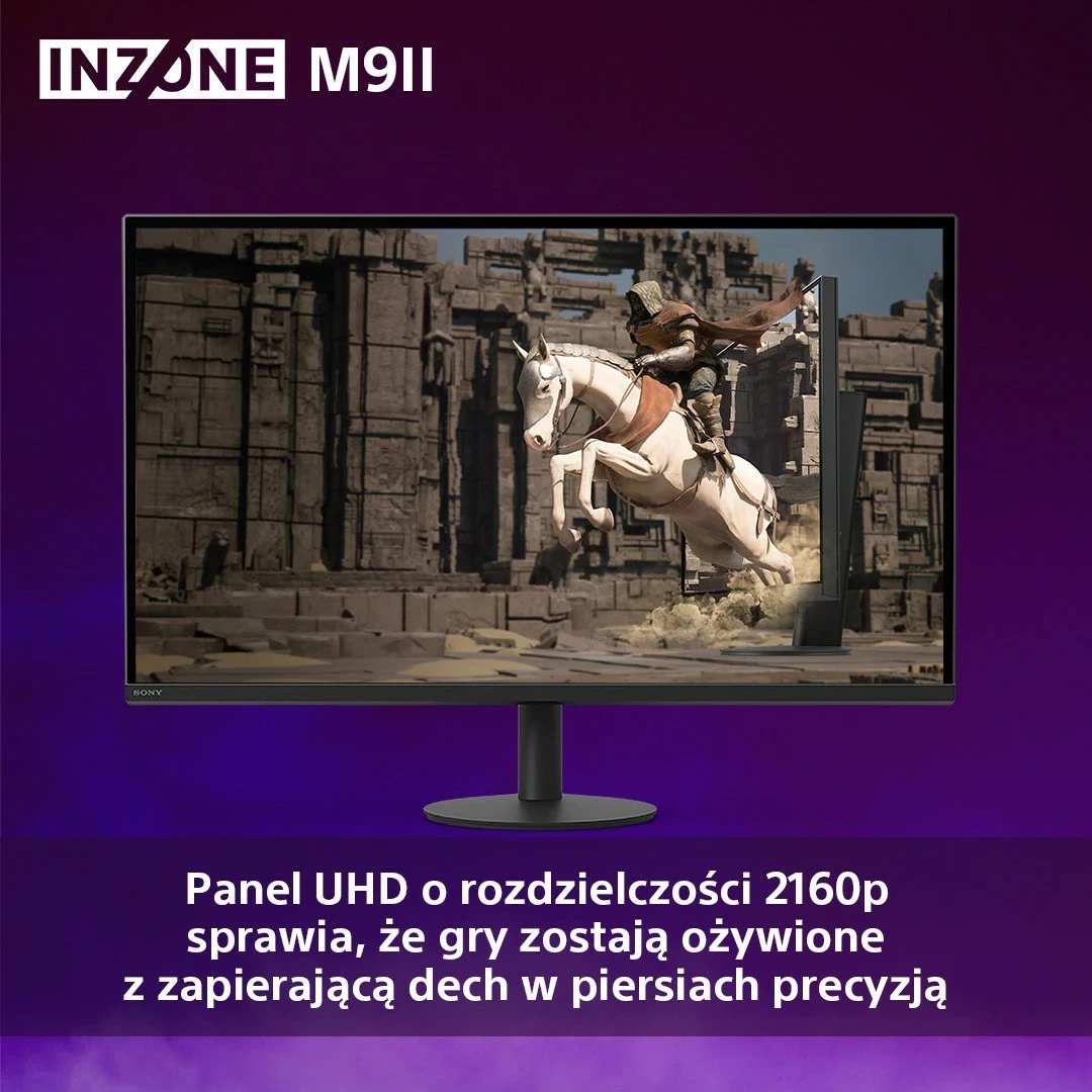 Monitor Sony INZONE M9II, 27", 4K, IPS, 160Hz, HDR, e zezë