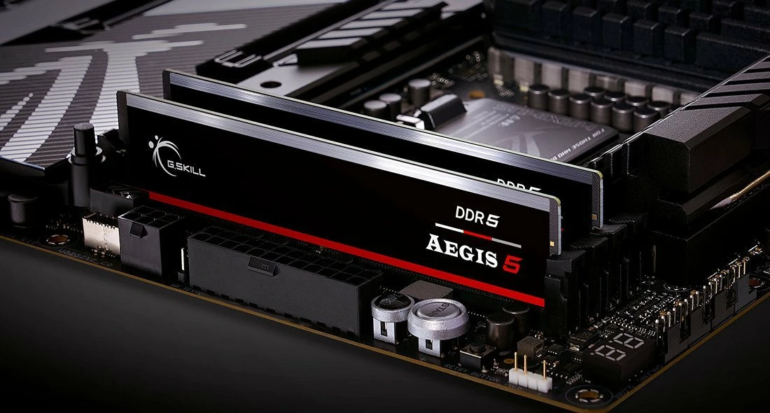 RAM Memorje G.Skill Aegis 5 F5-6000J3636F16GX1-IS 16GB DDR5 6000MHz CL36 UDIMM 1x16GB, e zezë