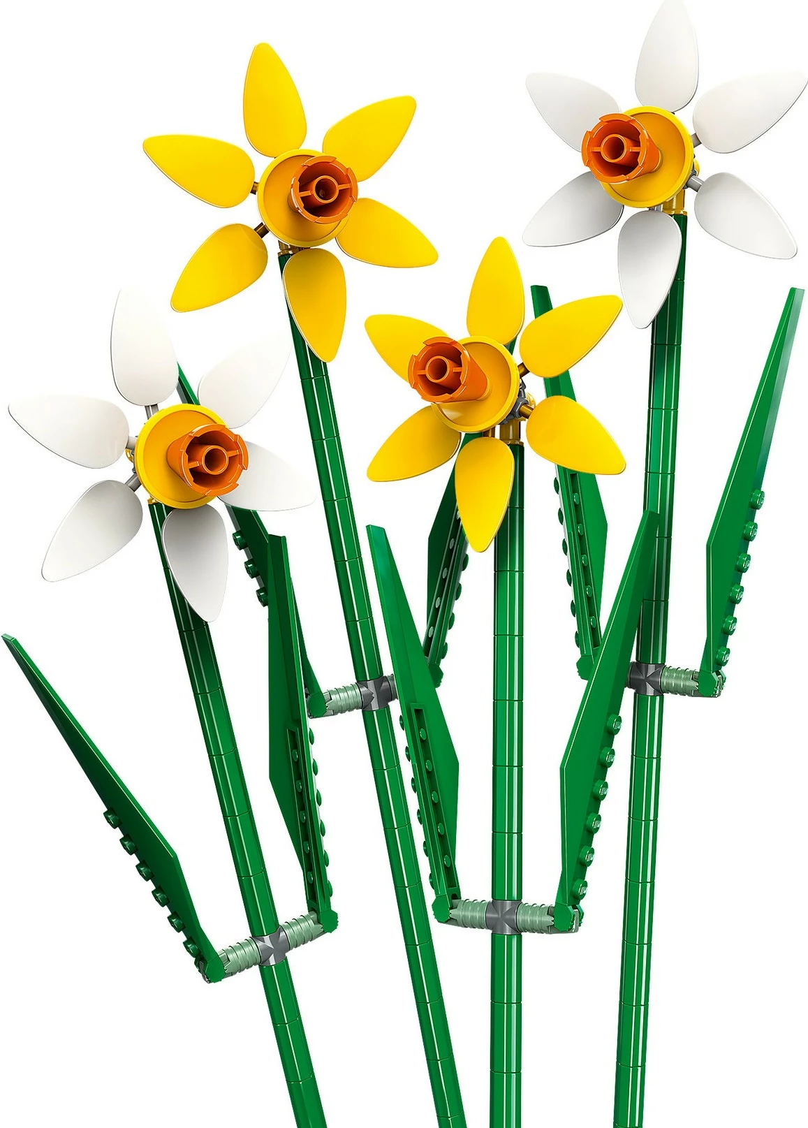 Set ndërtimi LEGO Daffodils, 216 copë, shumëngjyrësh