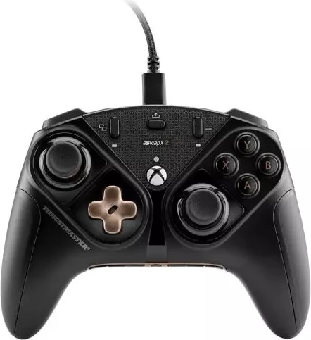 Kontroller gaming Thrustmaster ESWAP X2 Pro, modular Hot-Swap, me kabllo USB-C 3 m, për Xbox/Windows, i zi