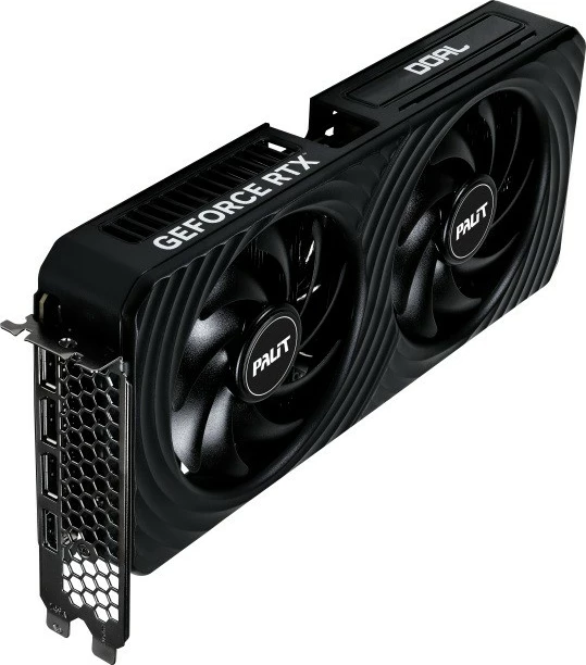Kartë grafike Palit GeForce RTX 5060 Ti, 8 GB GDDR7, DUAL OC, PCI-E 5.0, e zezë