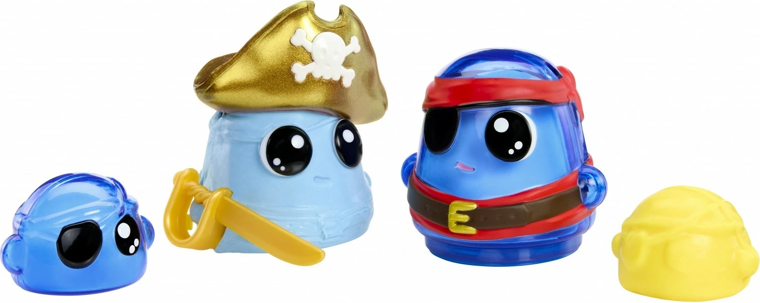 Set plasteline, MGA DohKins, Pirate Ship 123088-EUC, 15+ kallëpe, masë që nuk thahet, 3+