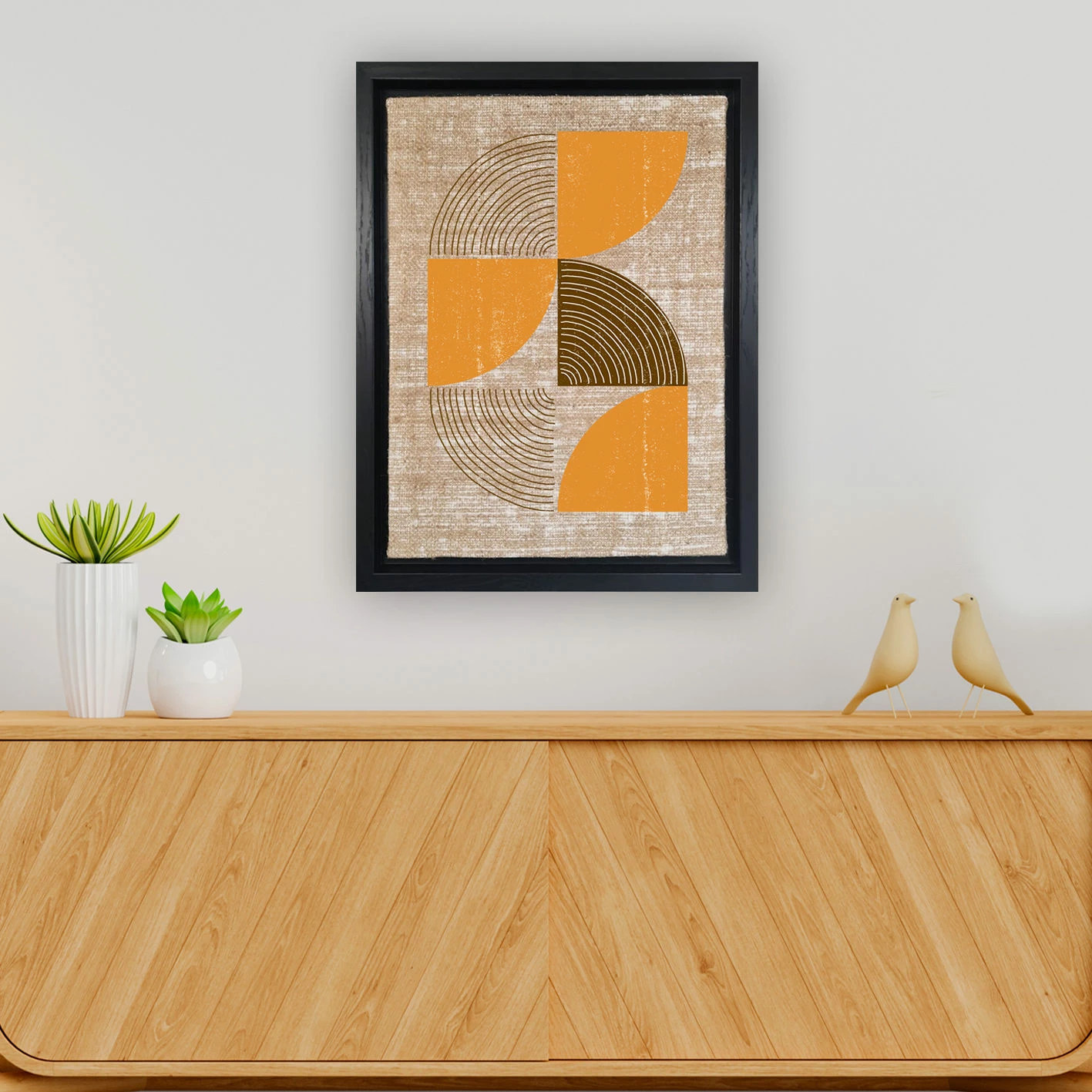 Pikturë dekorative në kanavacë, shumëngjyrëshe, Wallity, LSJ521801623601, 36x46cm