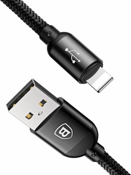 Kabllo USB 3-në-1 Baseus CAMLT-ASY01 0.3 m 3.5A USB-A në USB-C/microUSB/Lightning, blu/kuqe/zezë