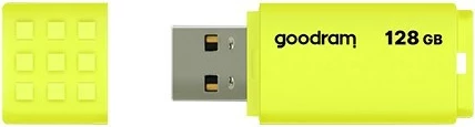 USB Flash Drive Goodram UME2, 128GB, USB Type-A 2.0, E verdhë