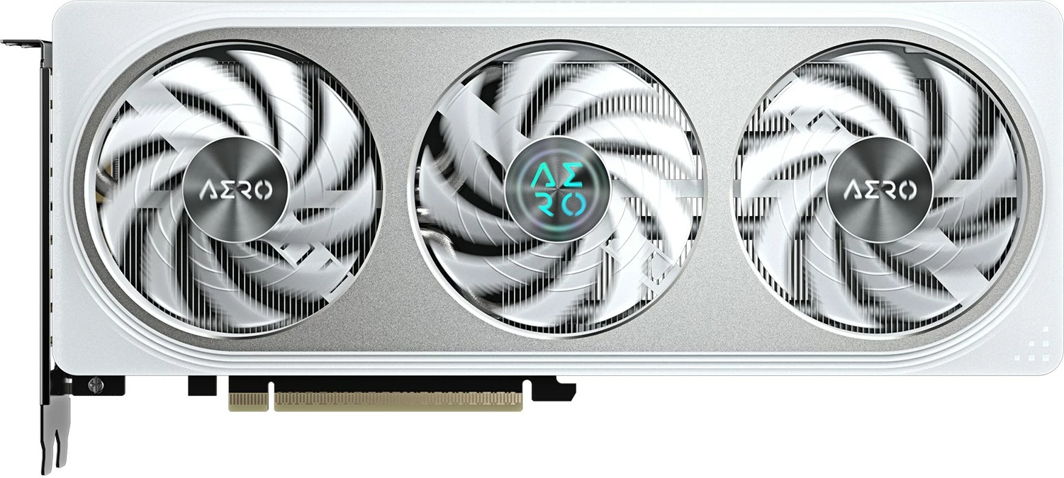 Kartelë grafike Gigabyte RTX 5060 AERO OC 8GB GDDR7 e bardhë