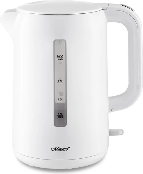 Ibrik elektrik Maestro MR-022, 2.2 L, 2200 W, i bardhë
