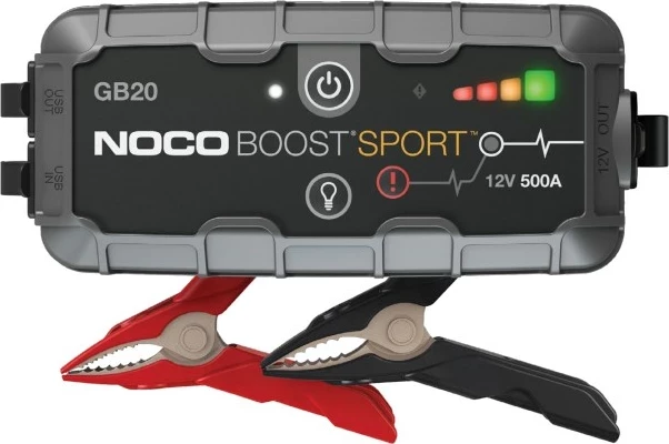 Jump starter NOCO GB20, 500 A, e zezë
