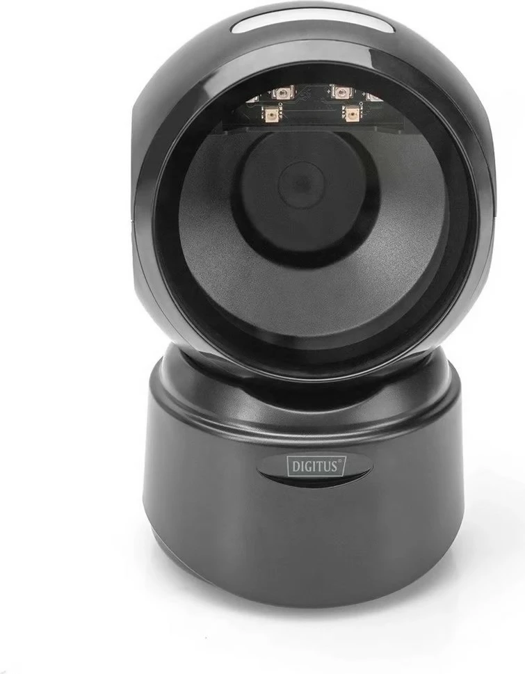 Skeneri i Barkodeve Digitus 2D për Desktop, USB, i Zi