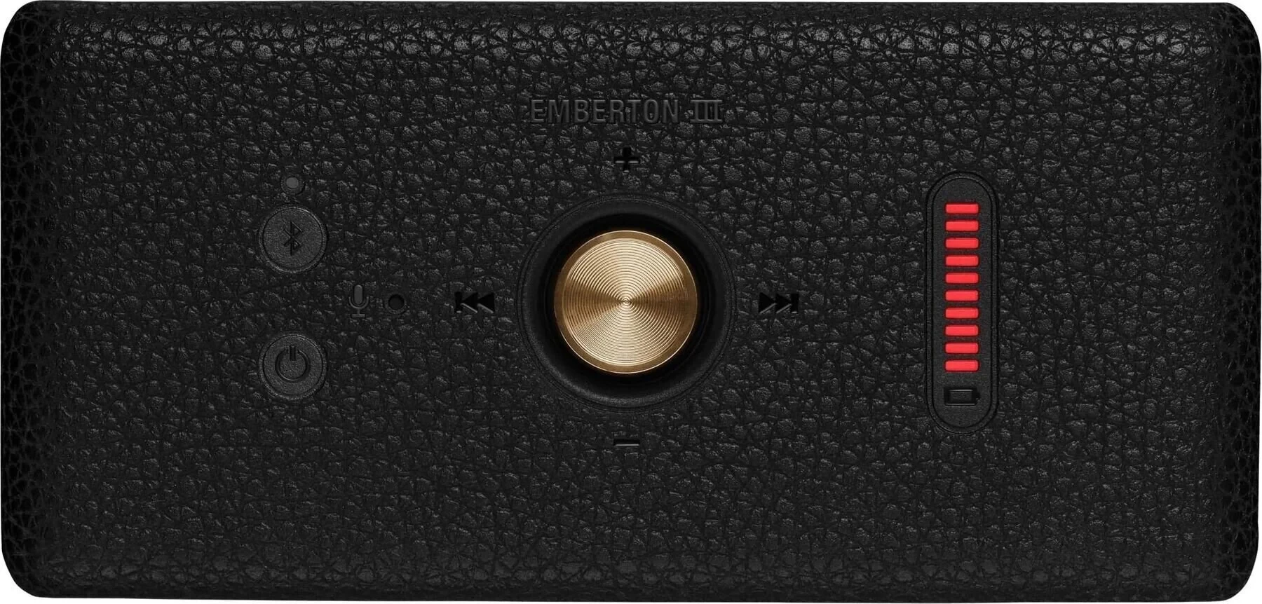 Altoparlant portativ Marshall Emberton III 32+ orë, Bluetooth 5.3, IP67, 360° sound, mikrofon, USB-C, i zi dhe bronz