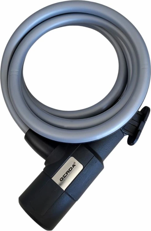 Kyç për biçikleta Gerda, gri